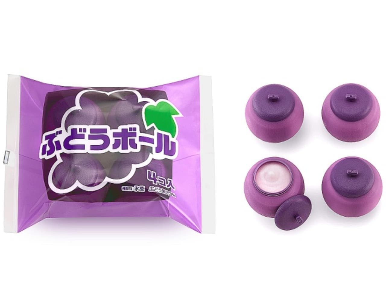 7-ELEVEN "Imuraya Grape Ball Multi
