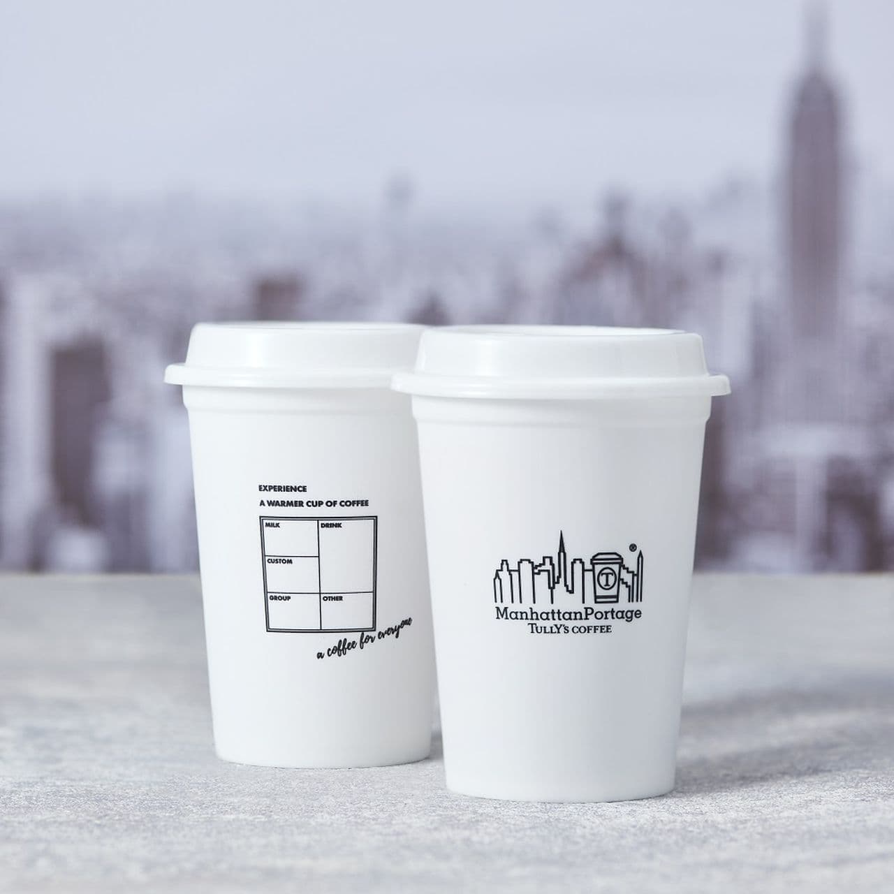 Tully's Coffee "Manhattan Portage" collaboration goods