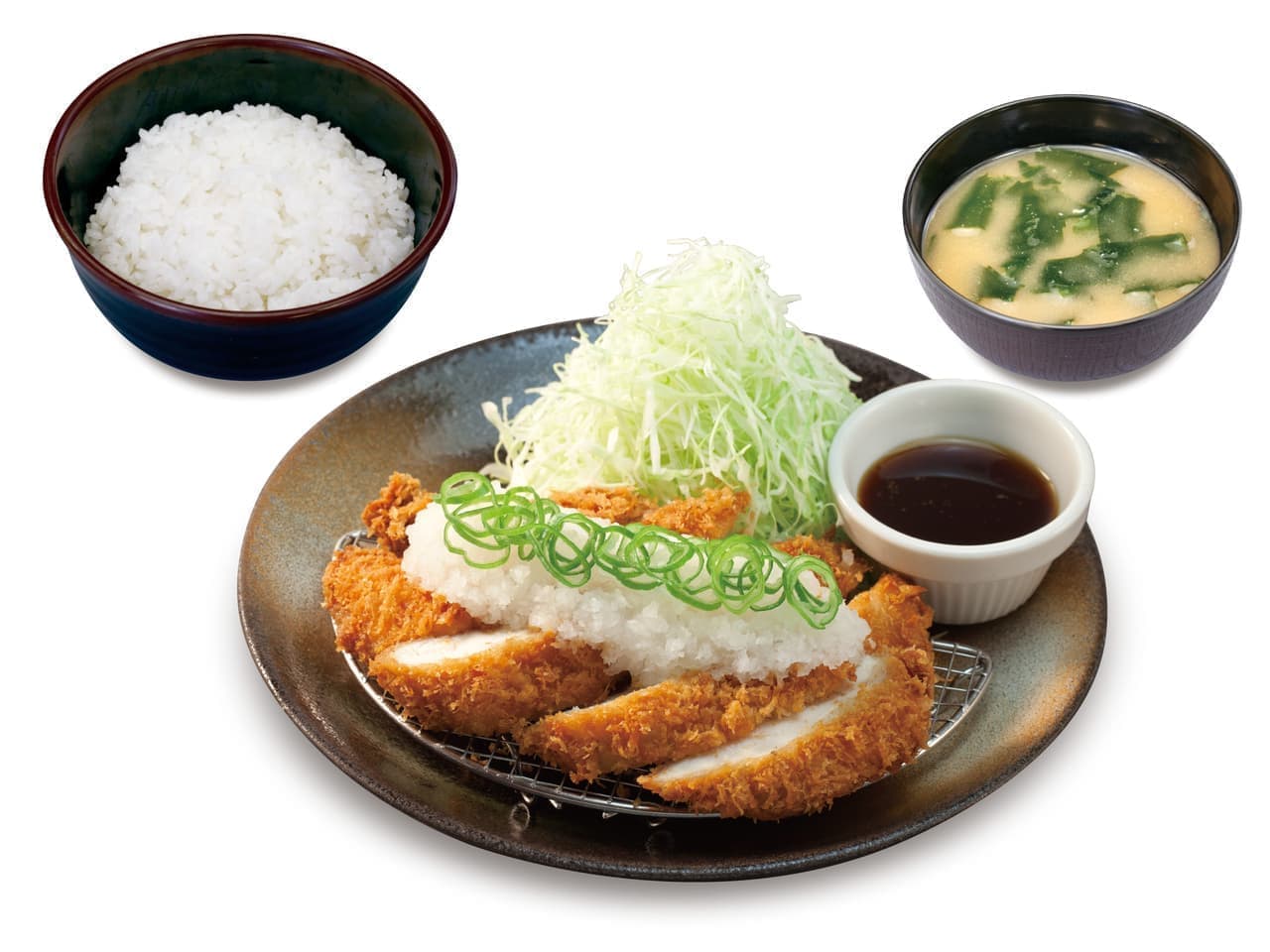 Matsunoya "Grated Ponzu Sasami Katsu Set Meal