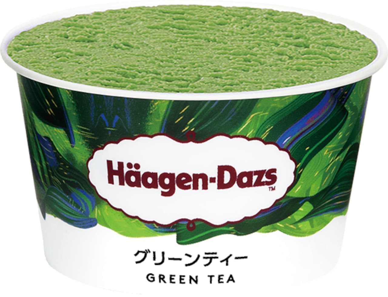 Haagen-Dazs "Classic Assortment (Vanilla, Rum Raisin, Green Tea)" Green Tea