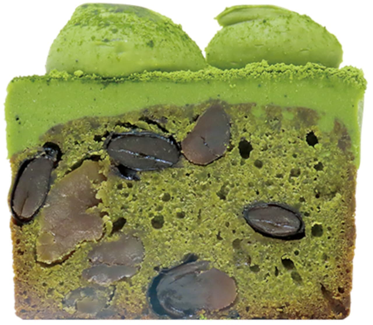 Seijo Ishii's homemade "Fermented Butter Pound Cake with Uji Green Tea".