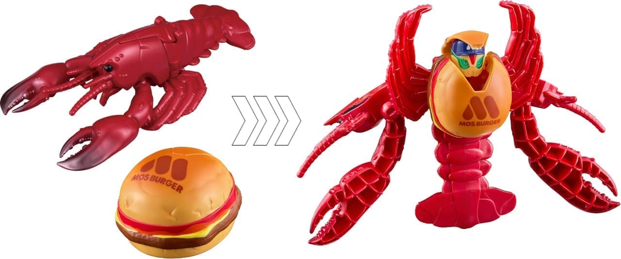 Mos Burger becomes a combined robot "Unitrobo Unit Mos Burger".