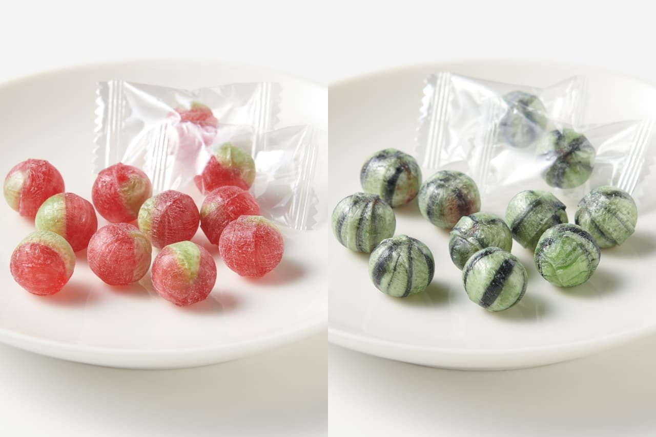 MUJI "Salted Tomato Candy" and "Salted Watermelon Candy