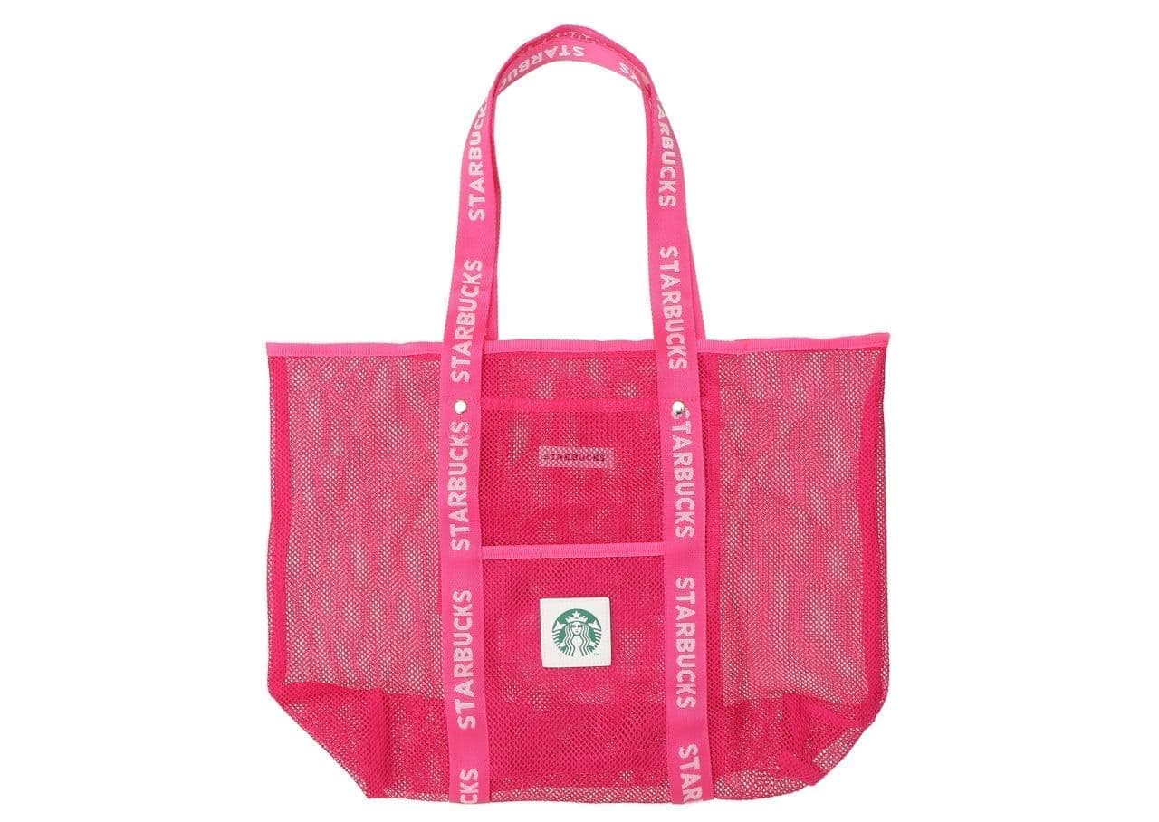 Starbucks "Mesh Eco Bag Vivid Pink".