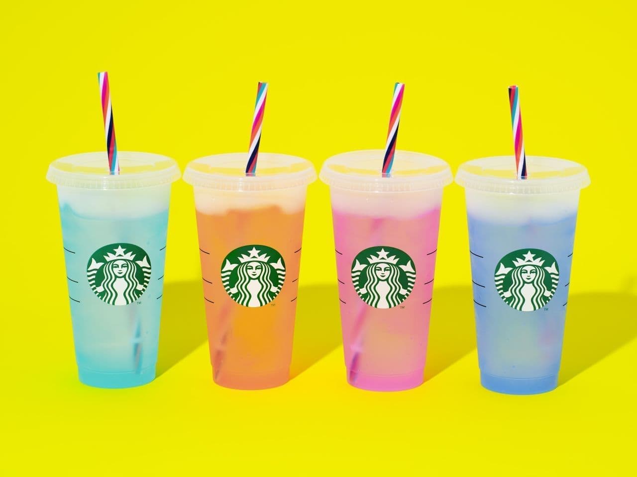 Starbucks "Mystery Color Changing Reusable Cold Cup 710ml