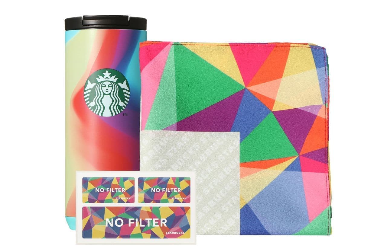 Starbucks "Stainless Steel Bottle 355ml & FUROSHIKI Set NO FILTER