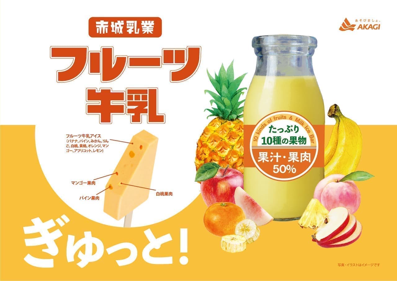 Akagi Nyugyo "Fruit Milk