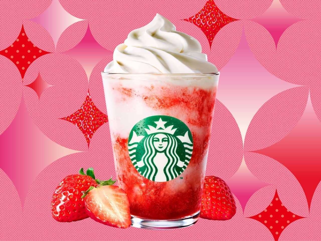 Starbucks "Starbucks Strawberry Frappuccino".