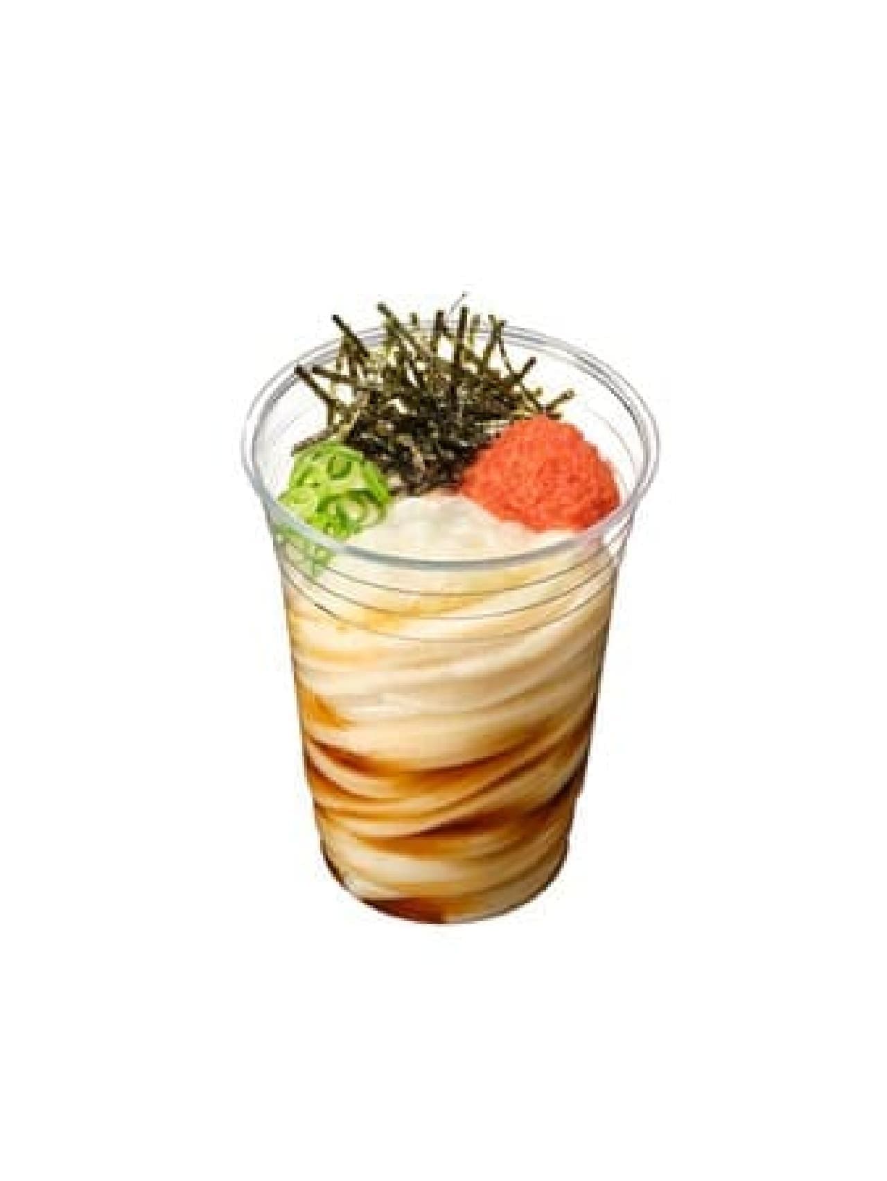 Marugame Shake Udon" from Marugame Seimen: To go to be enjoyed by wiping it on! 5 kinds including grated ume plum, mentaiko grated yam, sesame sauce salad, etc.