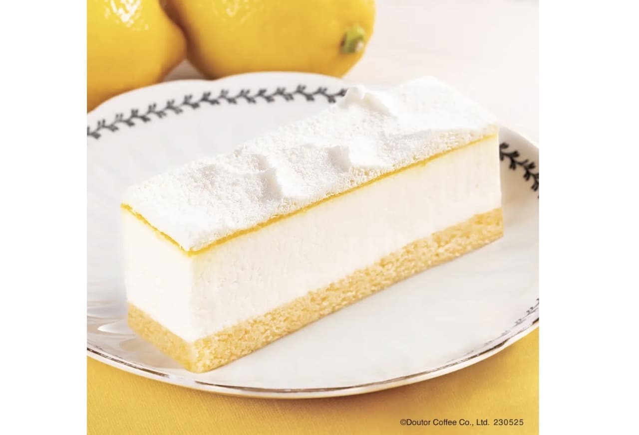 ドトール「レアチーズケーキ～レモンソース仕立て～」