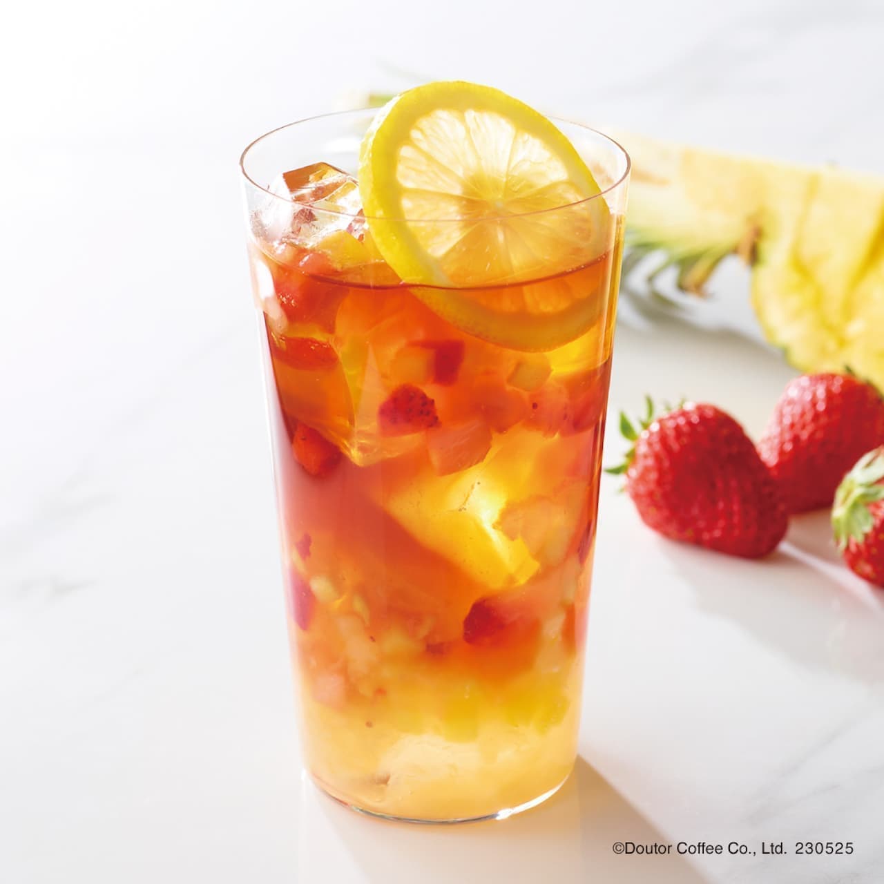 Excelsior Cafe "Fruit Peach Tea Strawberry & Pineapple