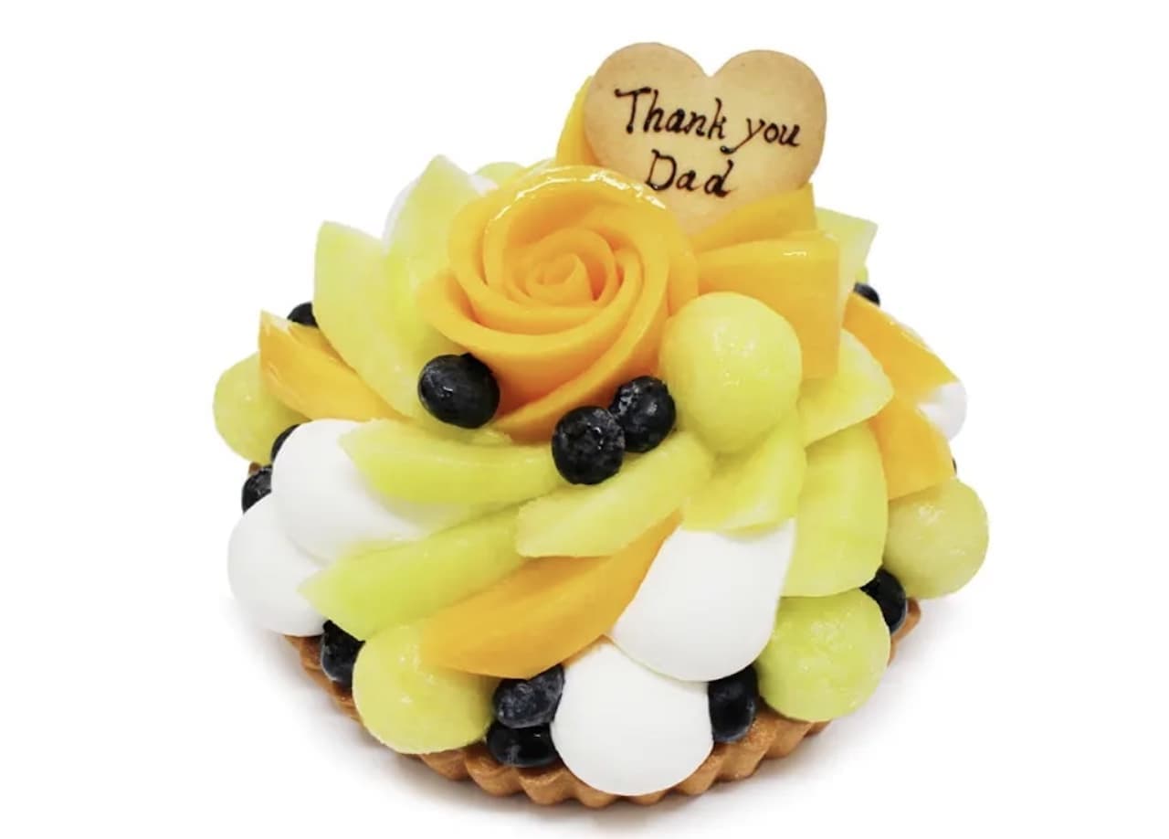 Cafe COMSA Father's Day Limited Edition Cake - Mango Rose and Melon Cake