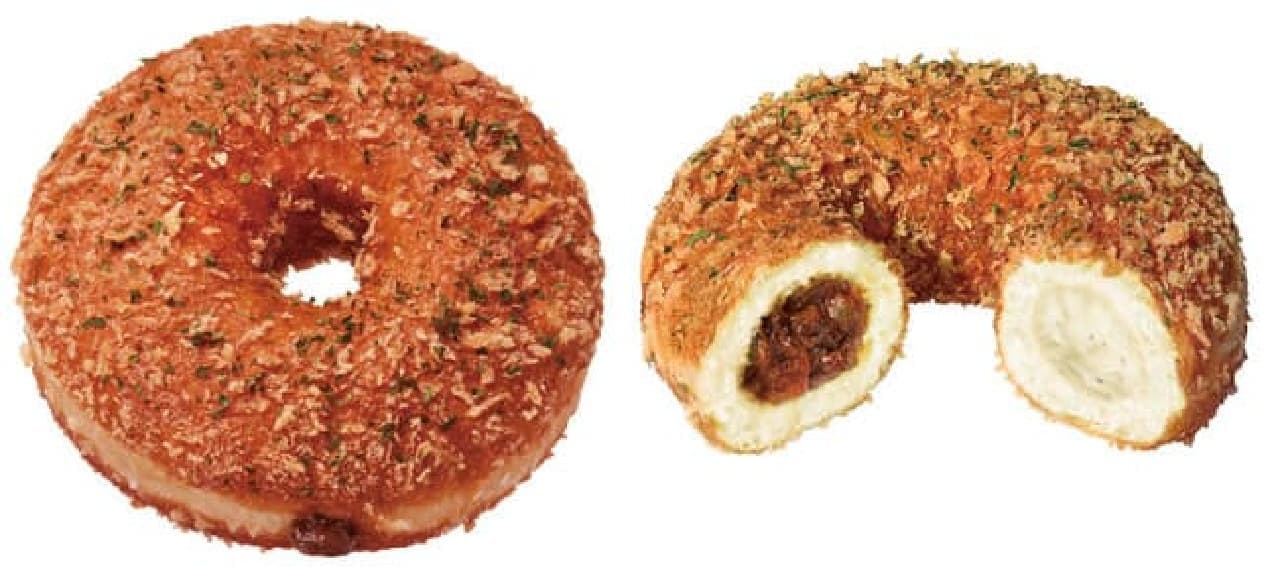 Mr. Donut "Zakumochi Ring" Miss Donut "Zakumochi Ring" Miss Donut Gohan New! 3 types including Azuki & Whip and Beef Stew & Potato
