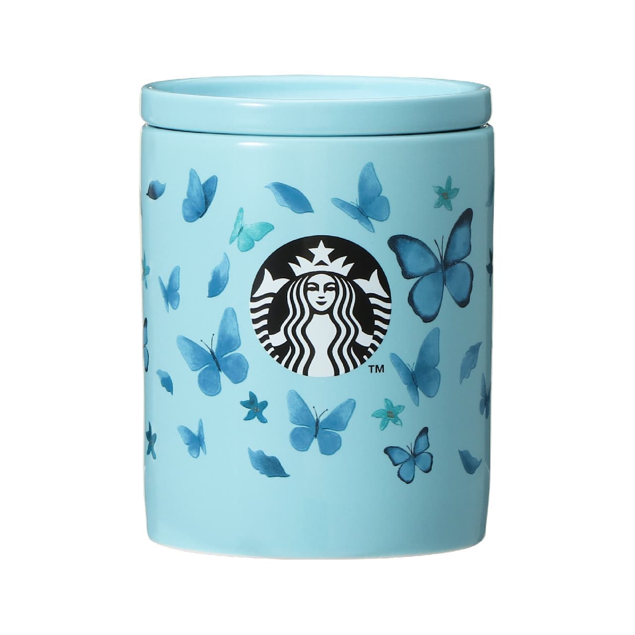 Starbucks "Canister Blue Butterfly