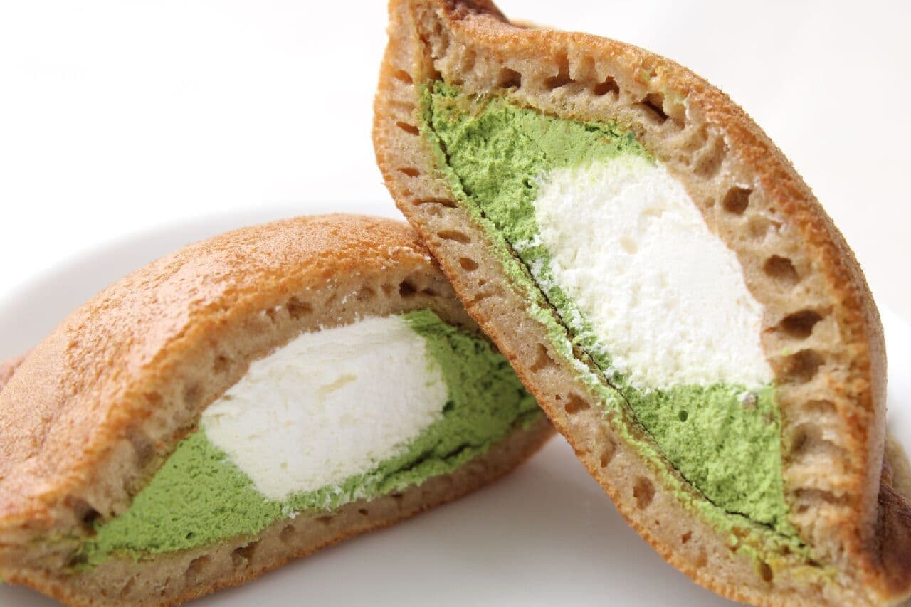 LAWSON "Uchi Cafe x Morihan Doramocchi: Green Tea & Cream