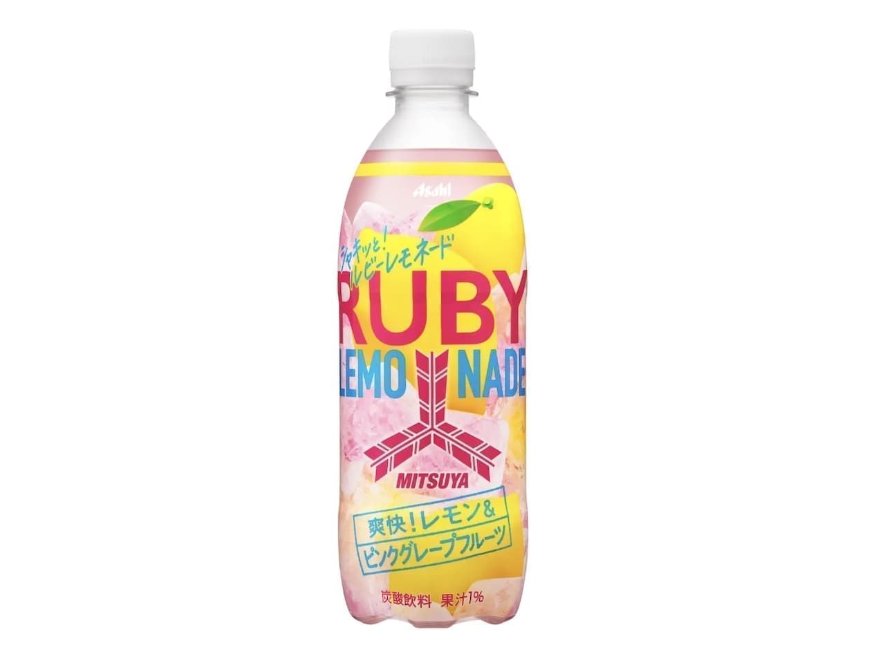 Asahi Soft Drinks "Mitsuya Shakitto Ruby Lemonade