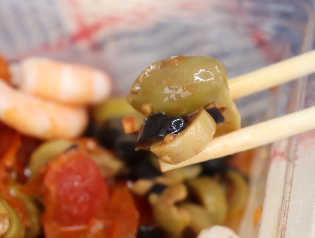 Seijo Ishii "Shrimp & Olive Tomato Marinade