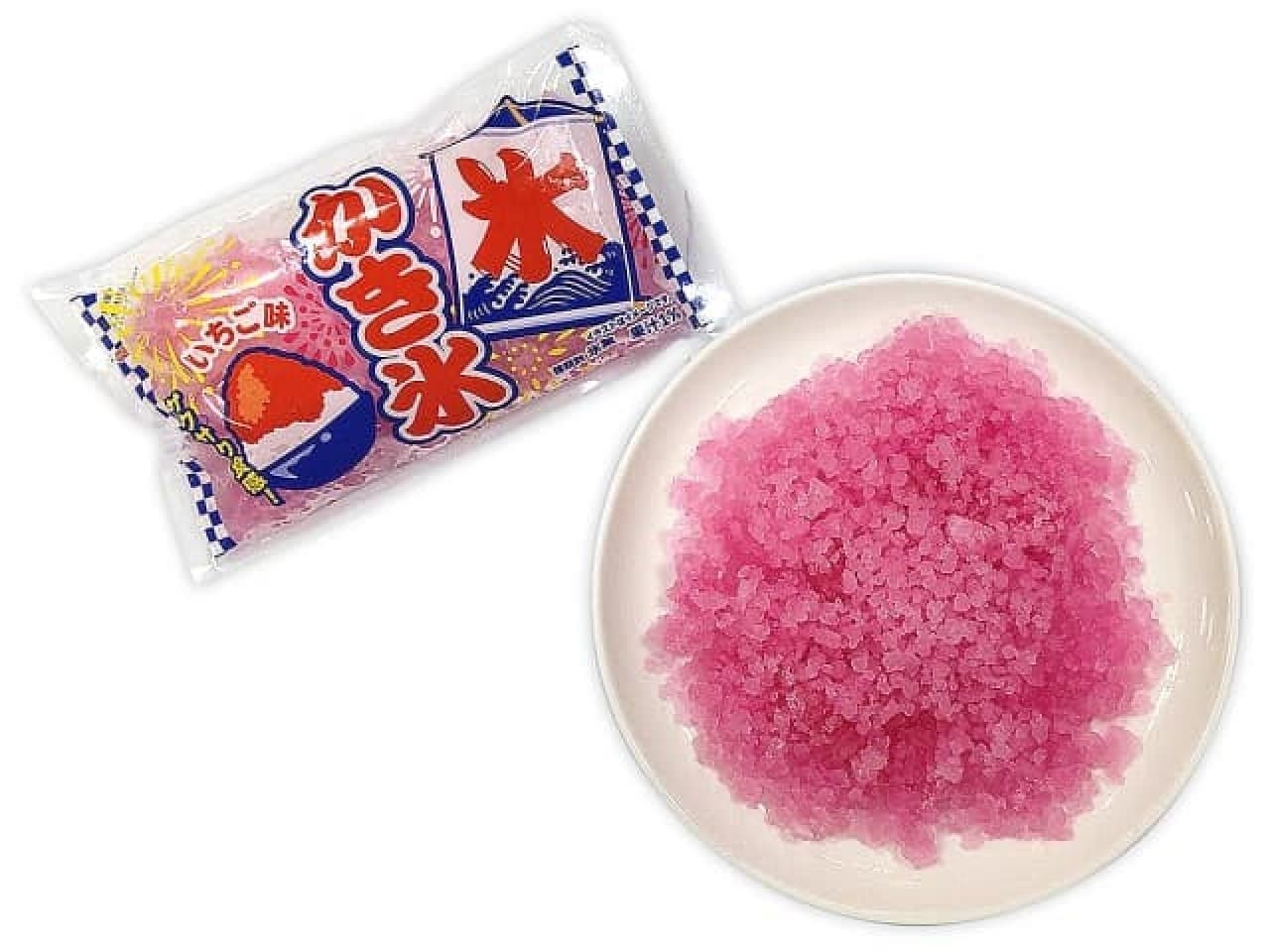 7-ELEVEN "Futaba Shaved Ice Strawberry Flavor (bag)