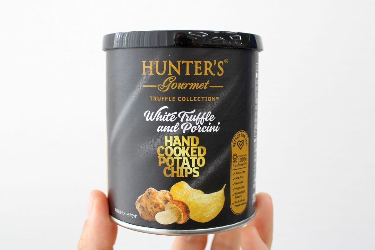 Hunter Potato Chips White Truffle & Porcini Flavor
