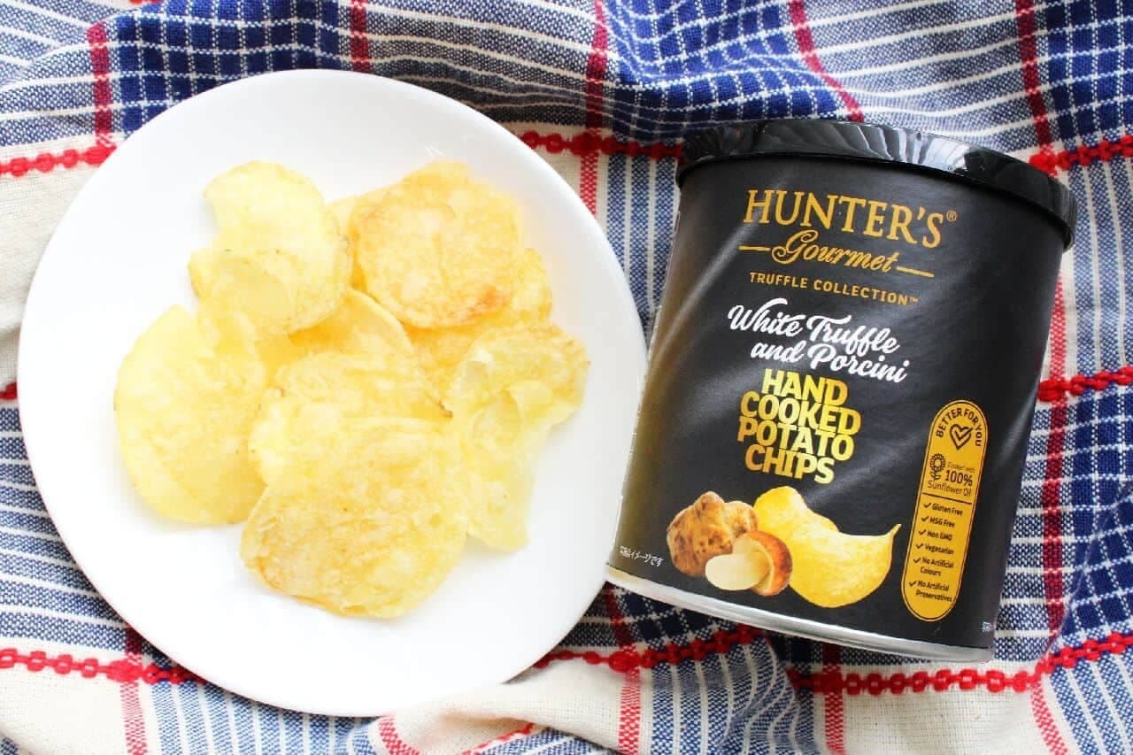 Hunter Potato Chips White Truffle & Porcini Flavor