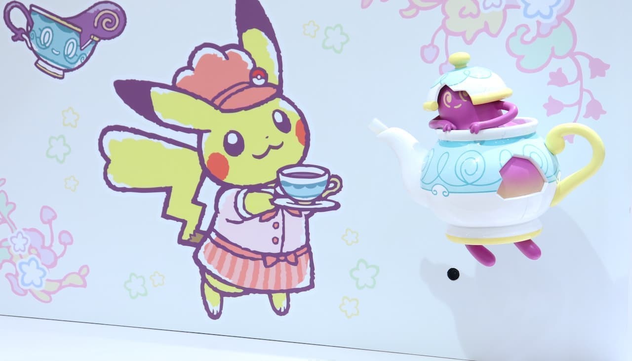 Pikachu Sweets by Pokémon Cafe "Aromatherapy in the Pot Death!