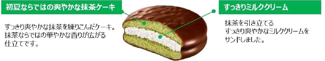 Lotte "Choco Pie [Matcha Opera]".
