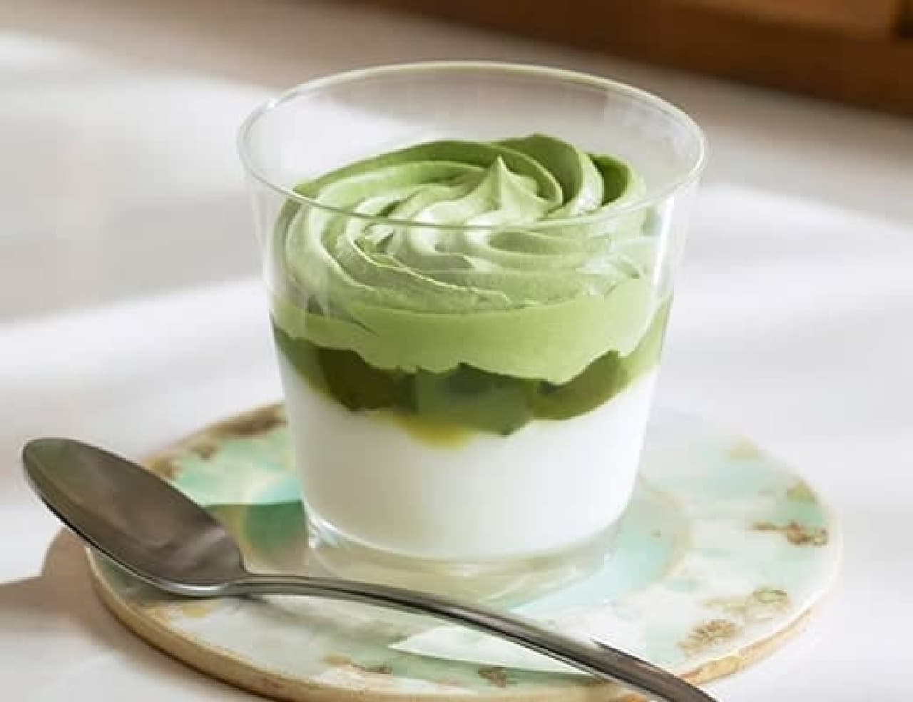 Lawson "Green Tea & Milk Pudding