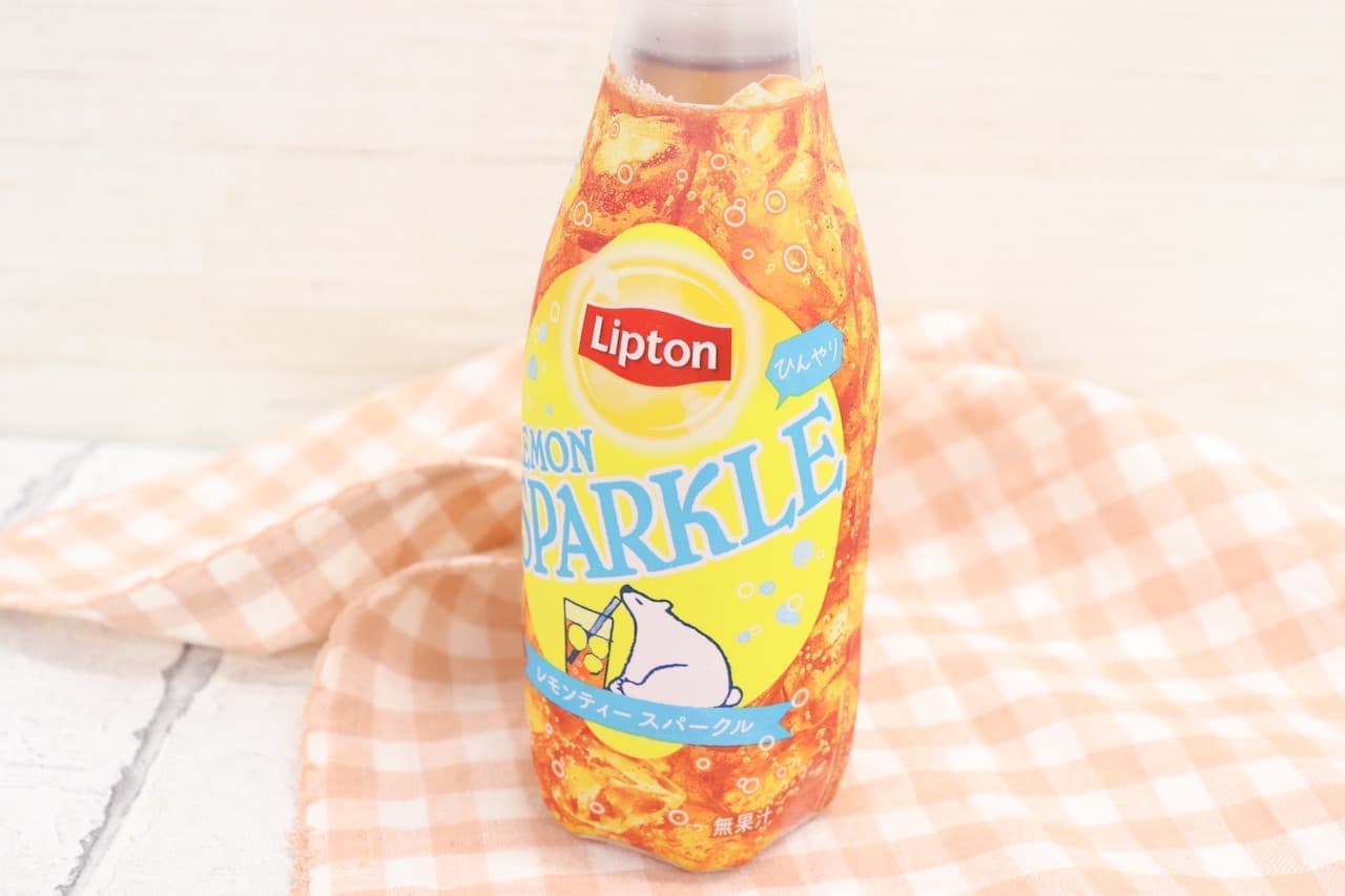 Actual Tasting "Lipton Lemon Sparkle