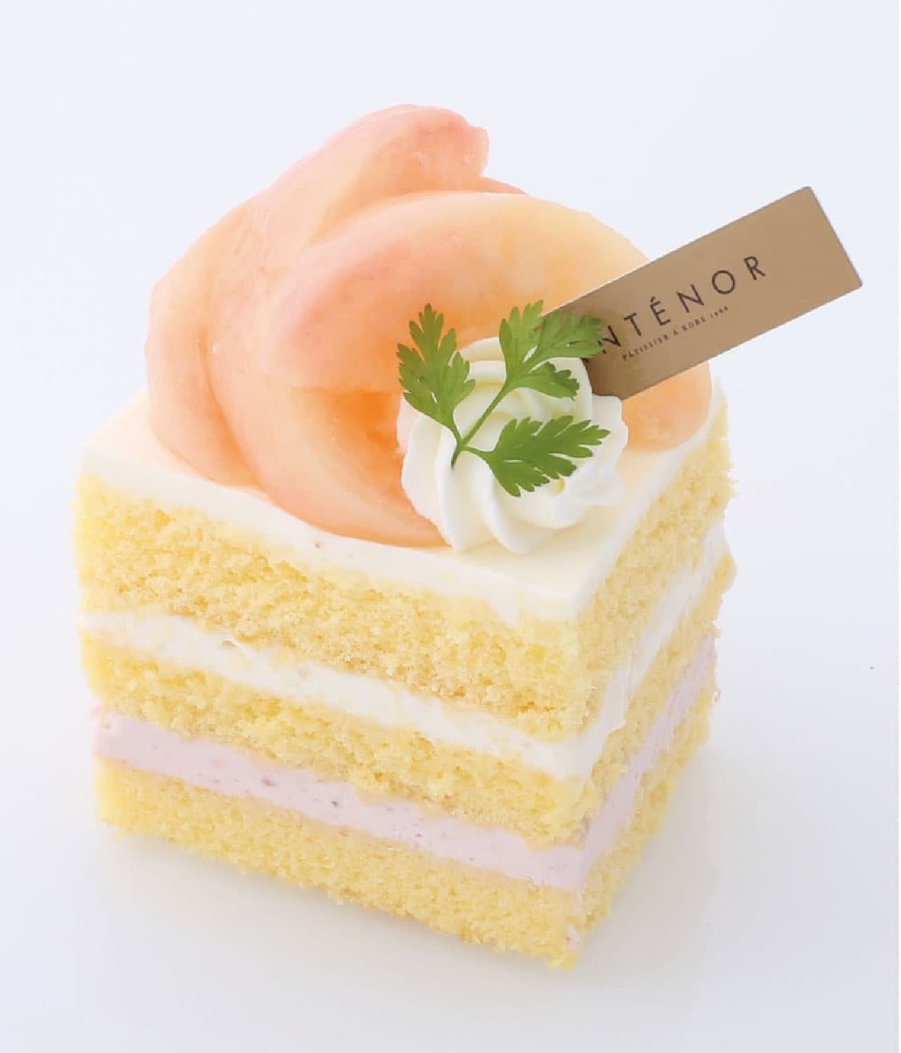 アンテノール「桃のショートケーキ」