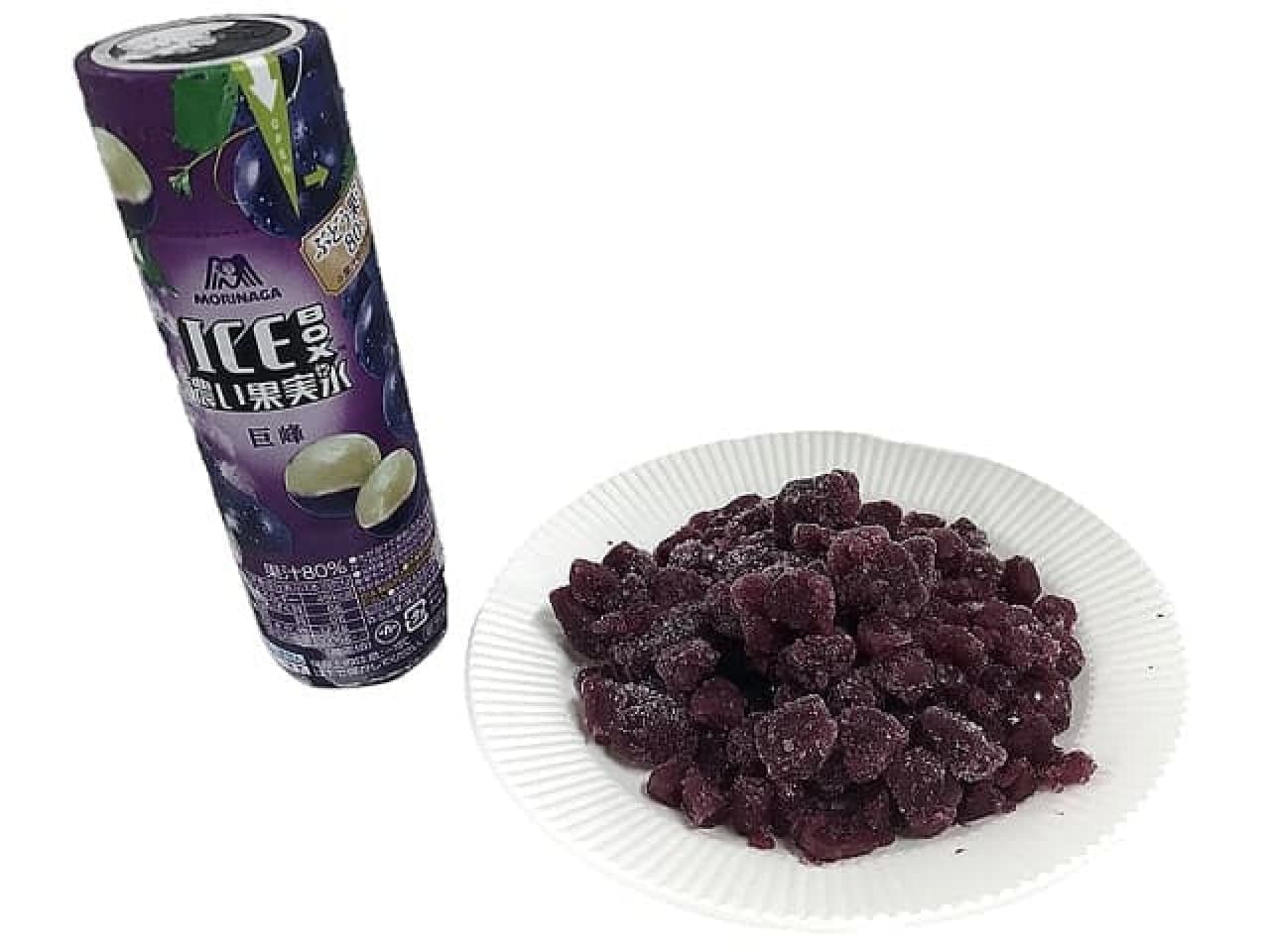 Morinaga Seika Ice Box - Dark Fruit Ice - Grape