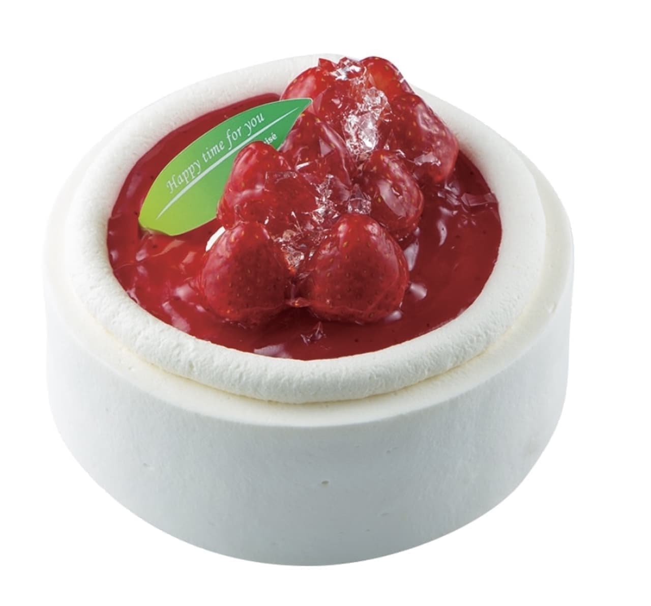 Chateraise "Summer Strawberry Soufflé Cheese Decoration