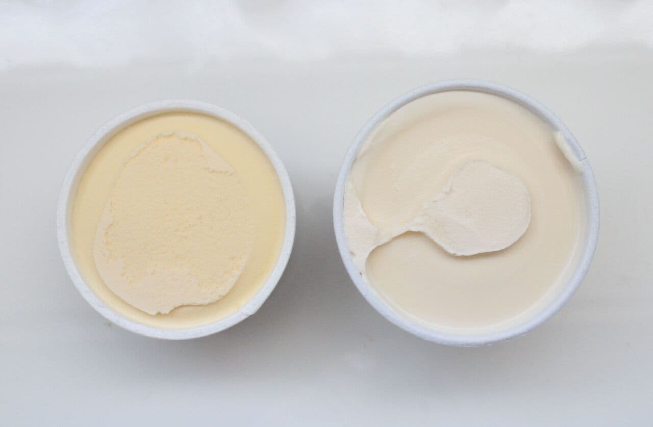 Comparison of Lady Boden and Haagen-Dazs ice cream
