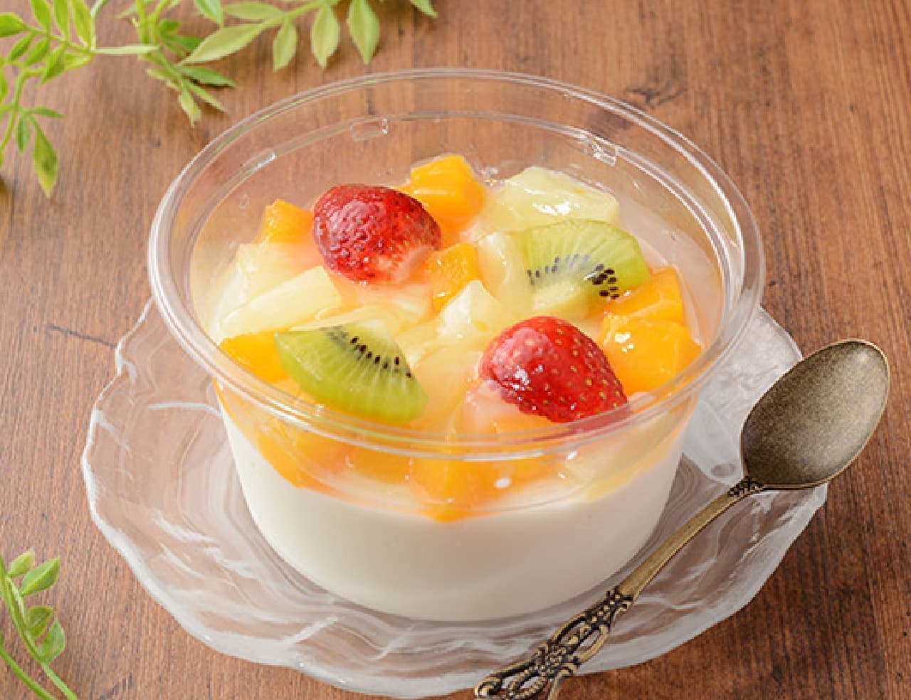 LAWSON "Large apricot bean curd (with fruit)
