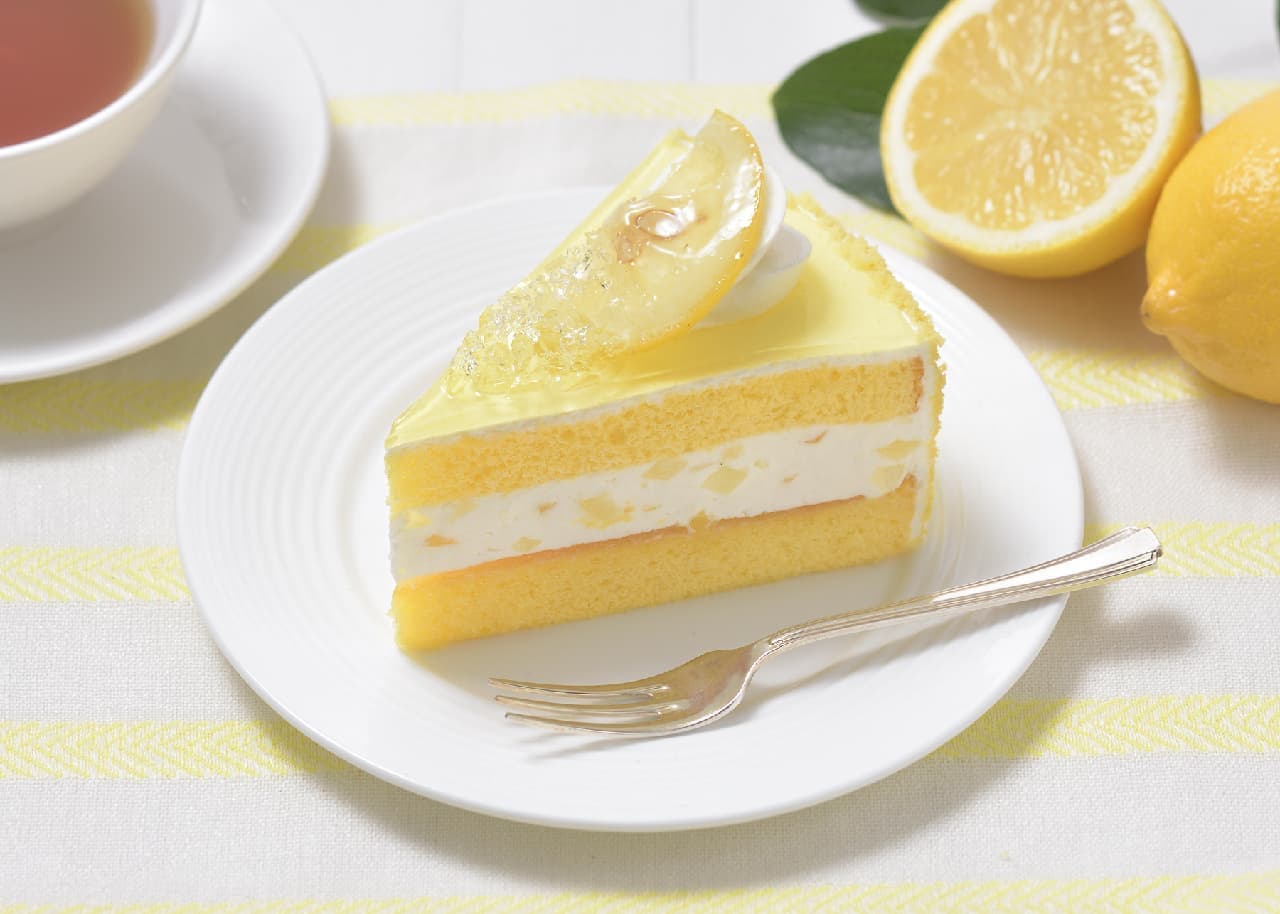 銀座コージーコーナー「瀬戸内レモンのショートケーキ」