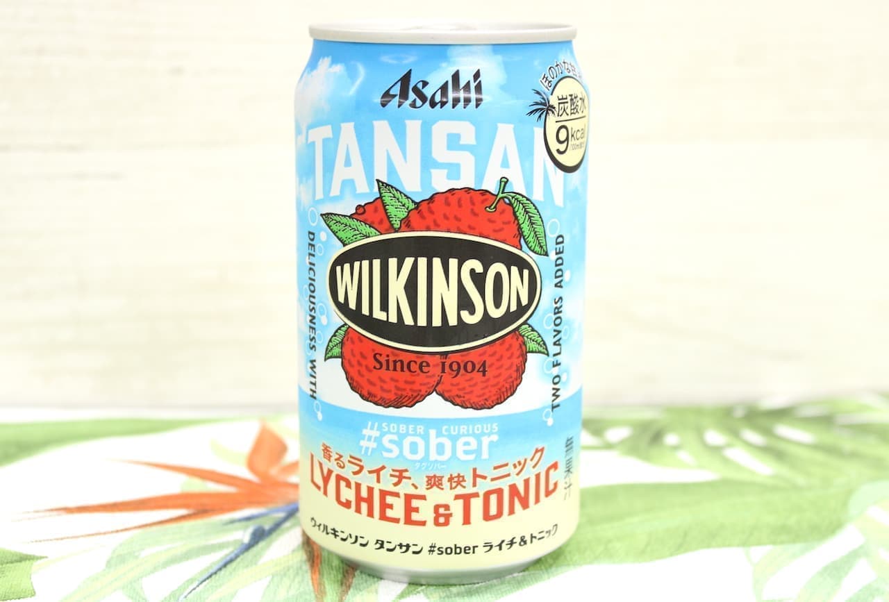 Tasted "Wilkinson Tansan #sober Lychee & Tonic".