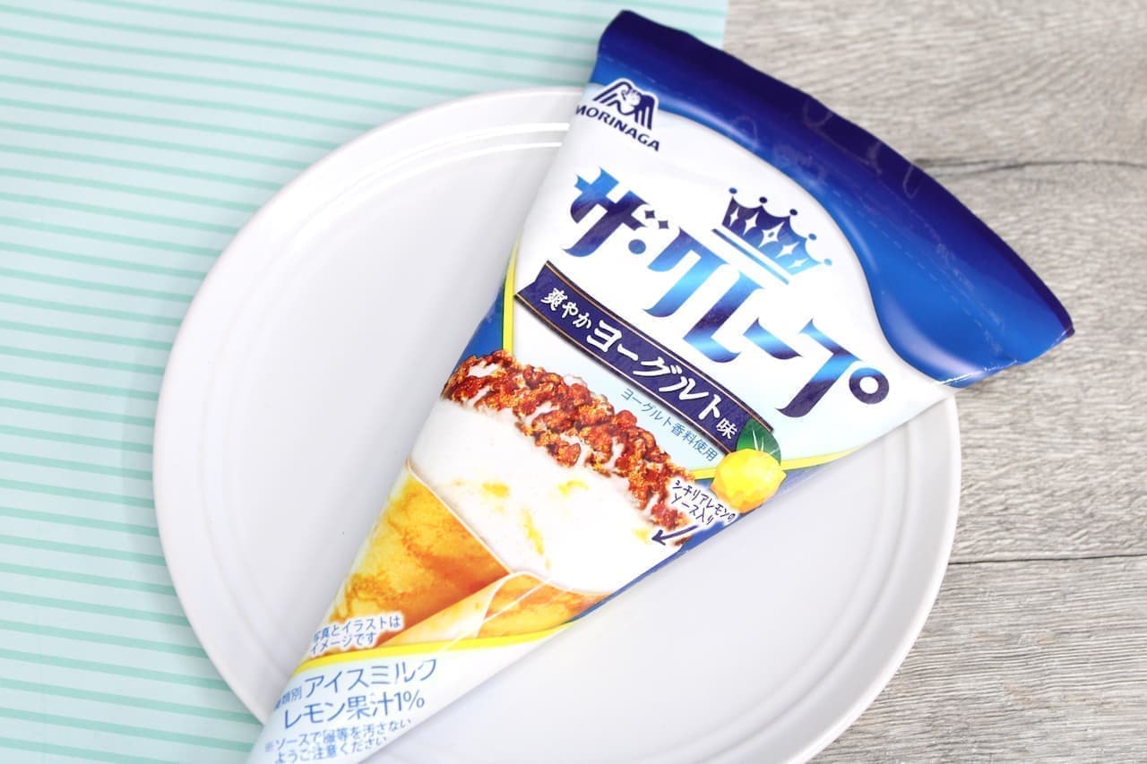 森永製菓「ザ・クレープ＜爽やかヨーグルト味＞」