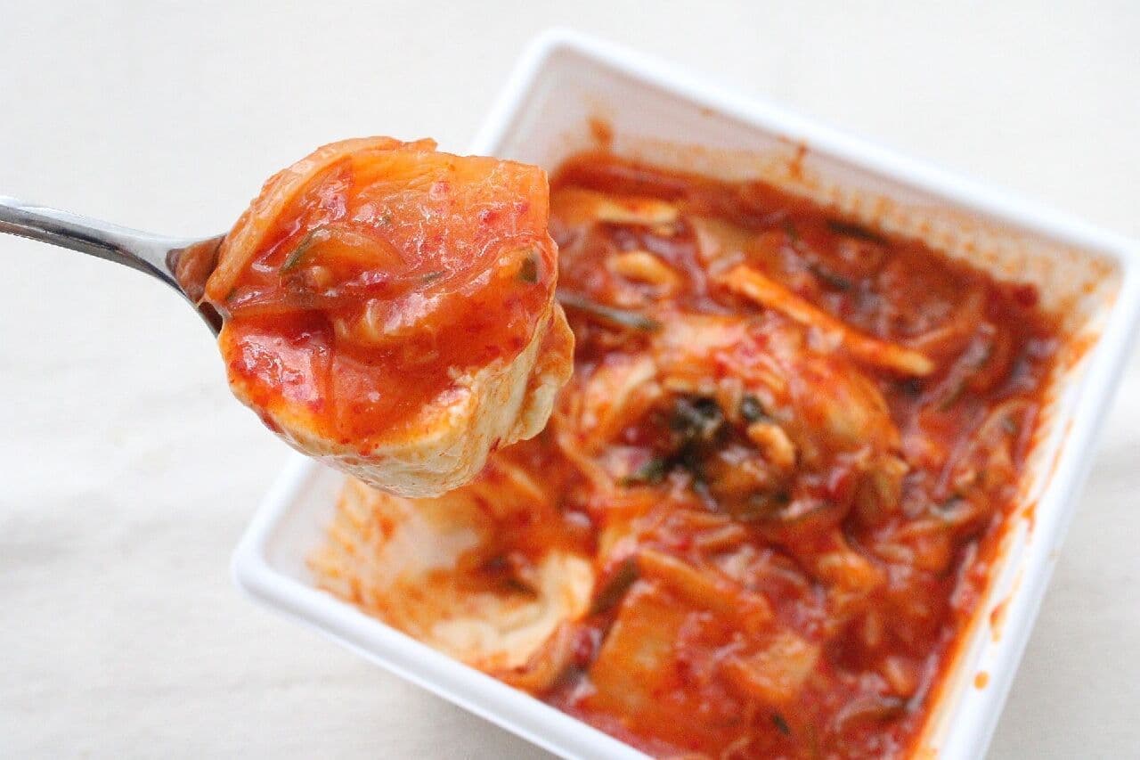 7-ELEVEN "Chilled Tofu with Spicy Kimchi