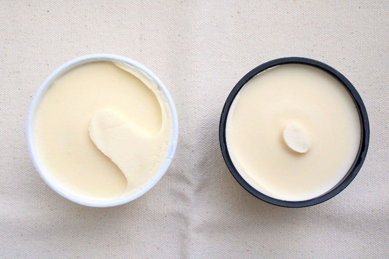 Comparison of Haagen-Dazs "Vanilla" and "Aged Vanilla Aroma