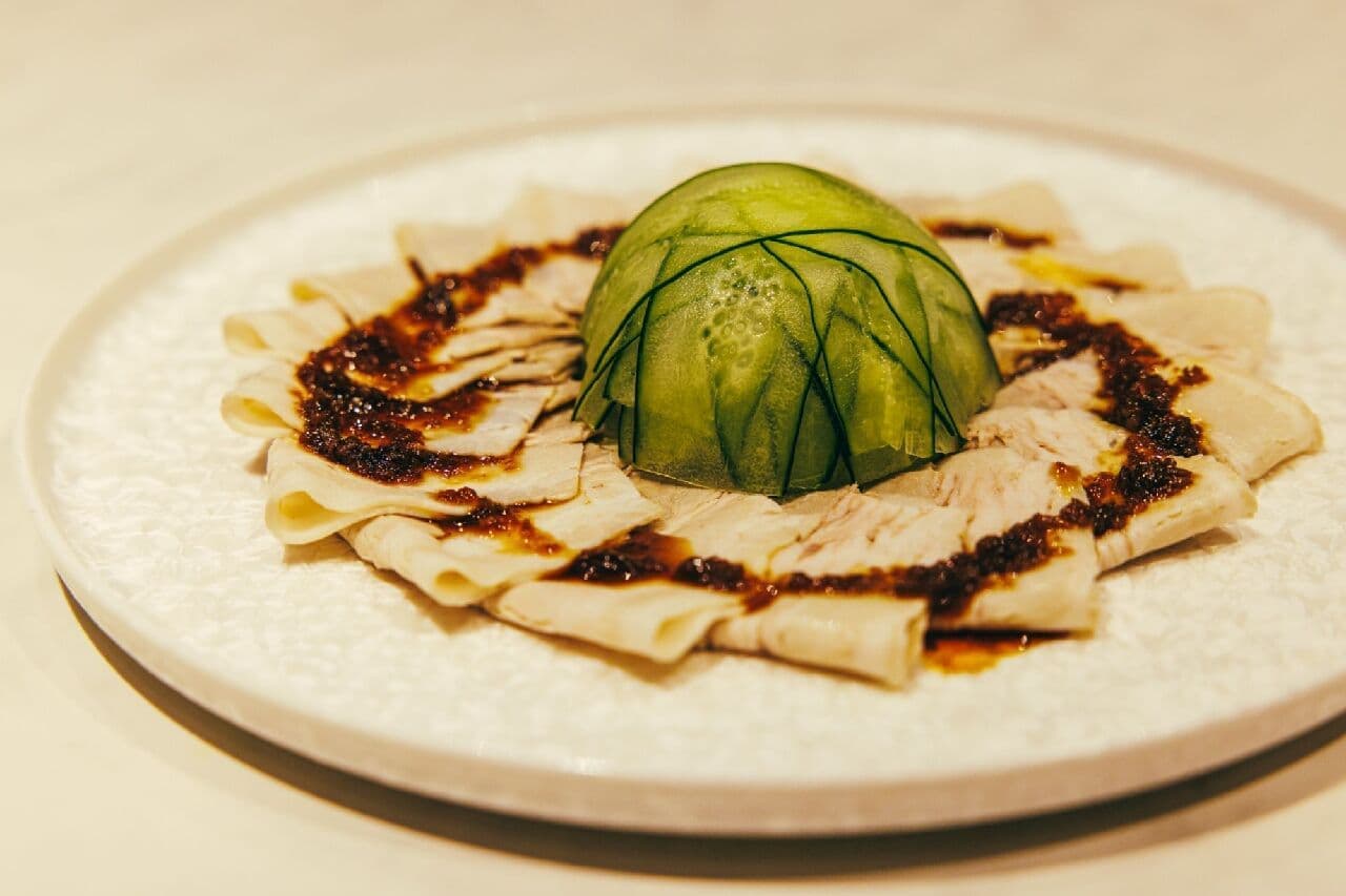 Cheena "Yun Pai Lau" Thinly Sliced Pork and Cucumber with Spiced Sauce
