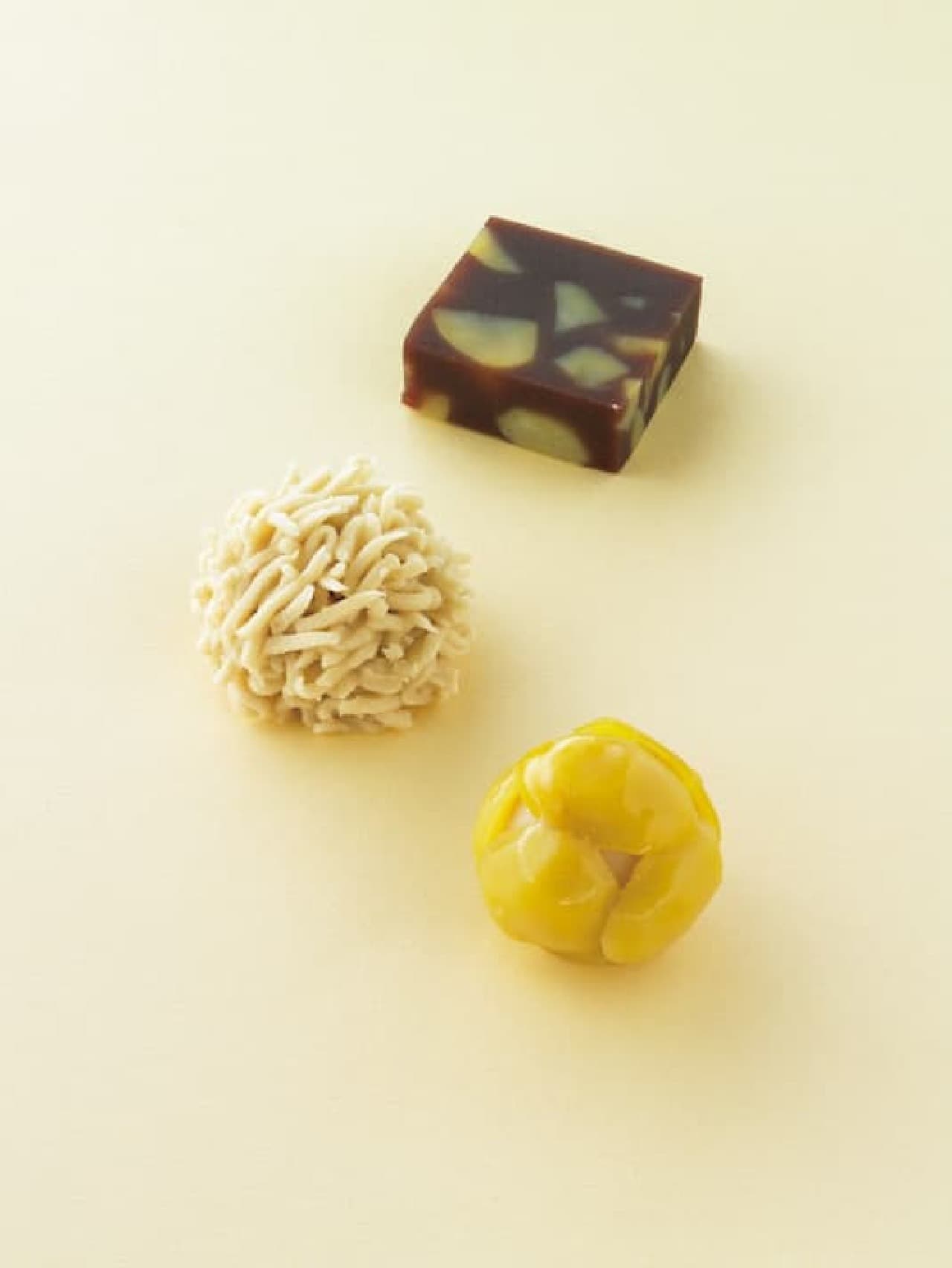 Sweets using Toraya "Chestnuts
