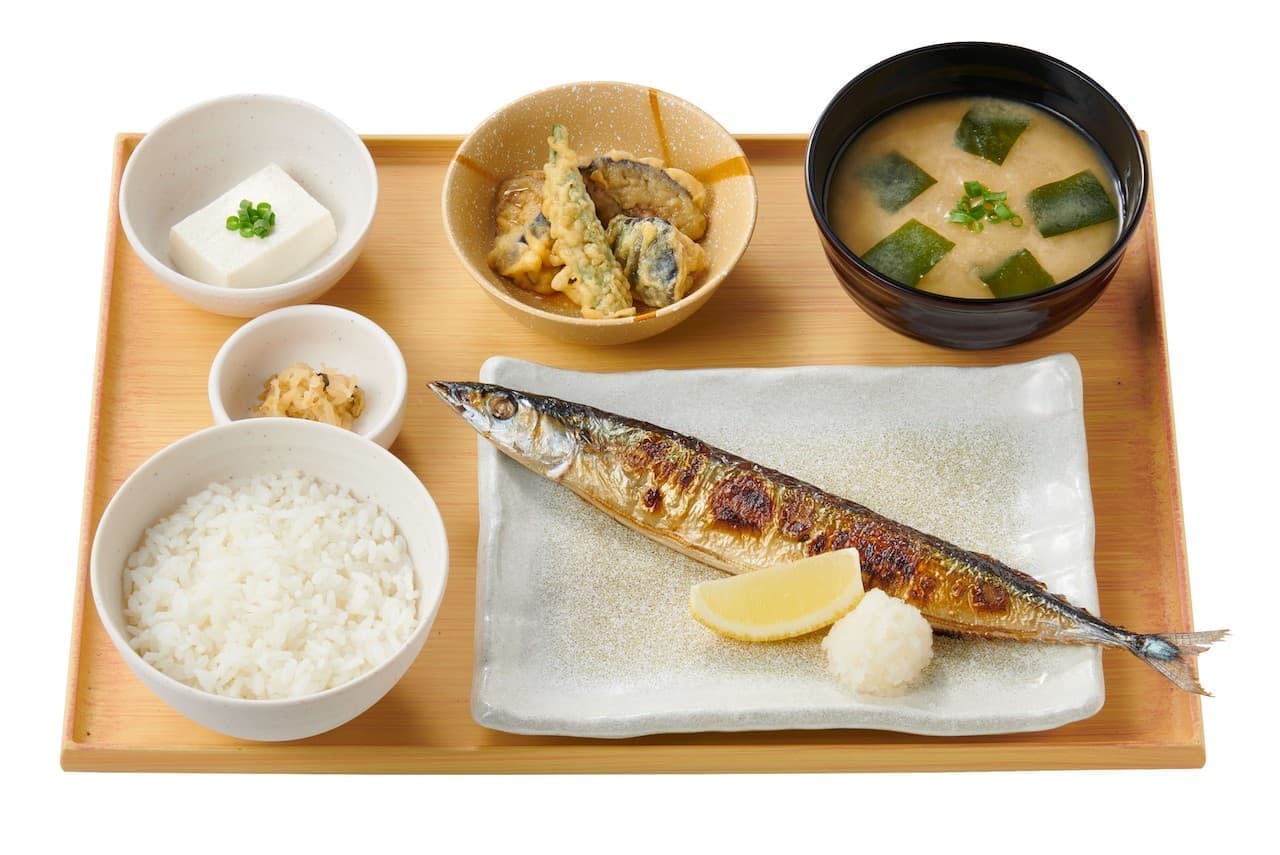 Yayoiken Salted Grilled Sanma Set Meal