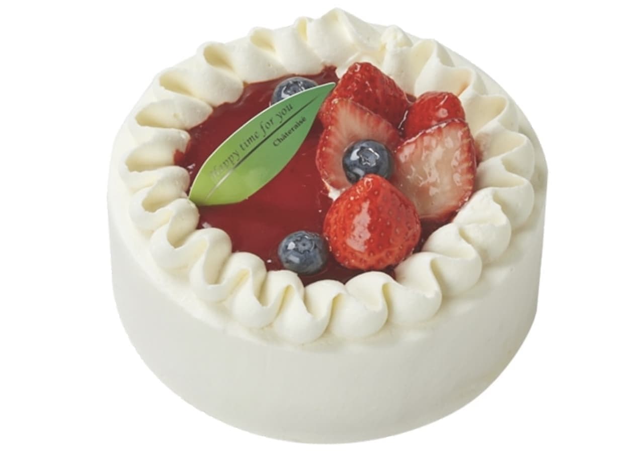 Chateraise "Strawberry Soufflé Cheese Decoration
