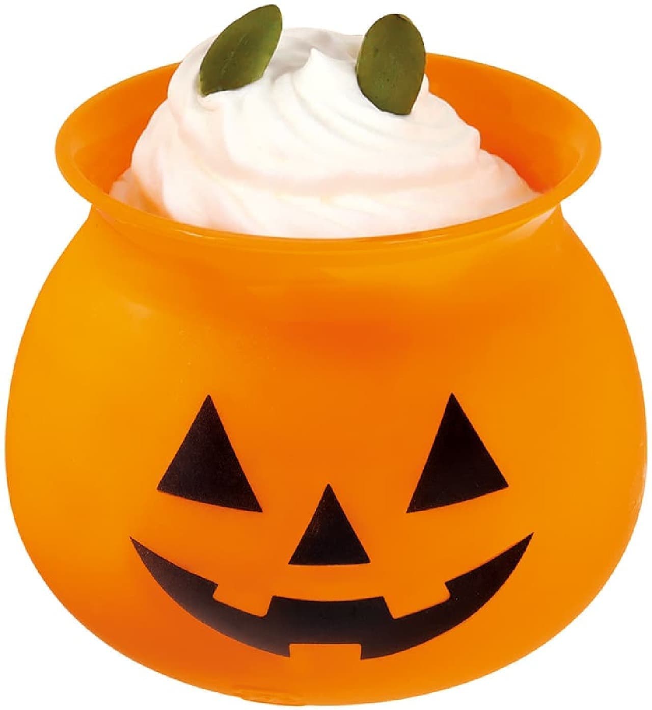 Fujiya "Halloween Ghost Pumpkin Baked Pudding"