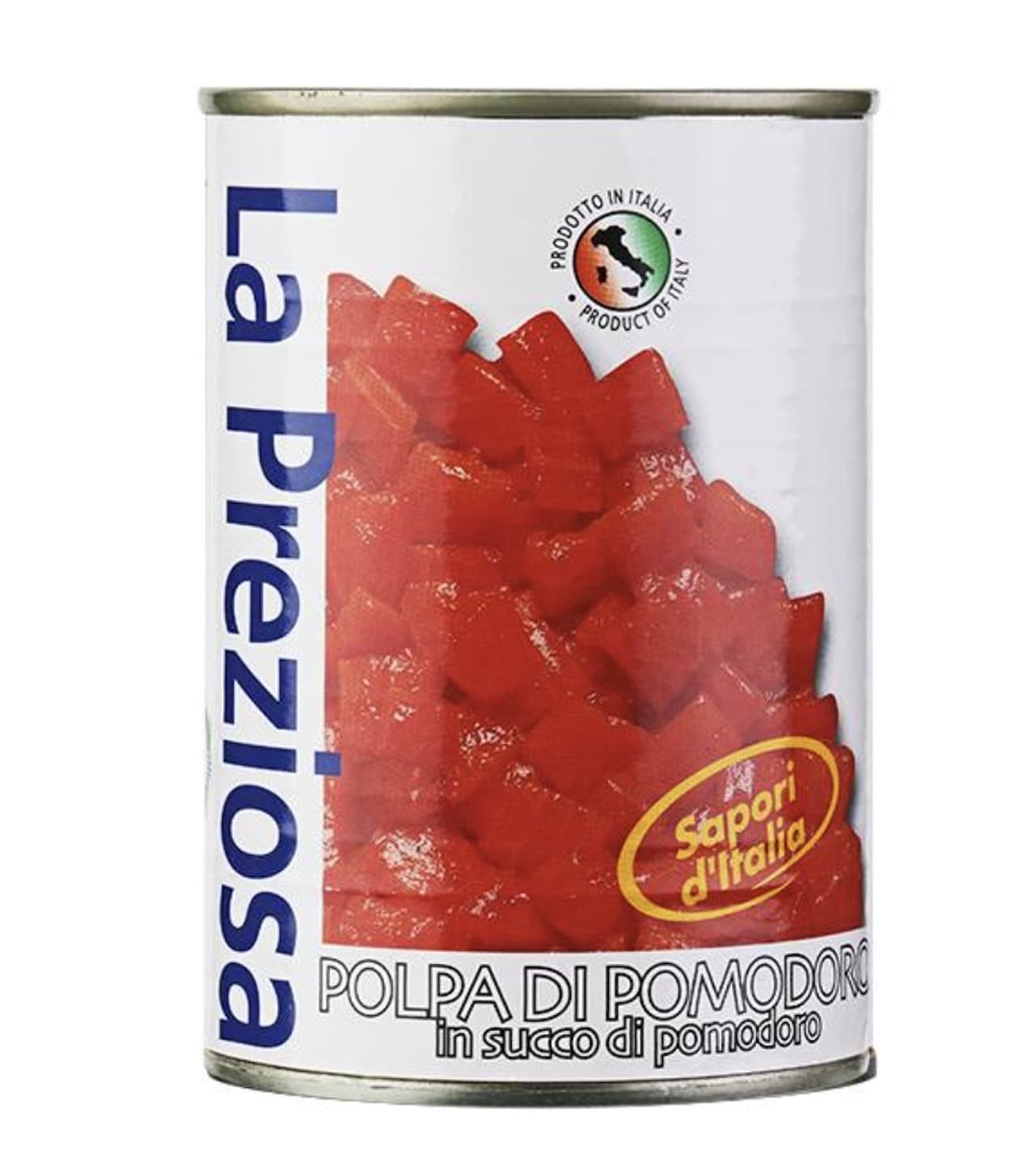 カルディ「 ラ・プレッツィオーザ ダイストマト缶 400g」