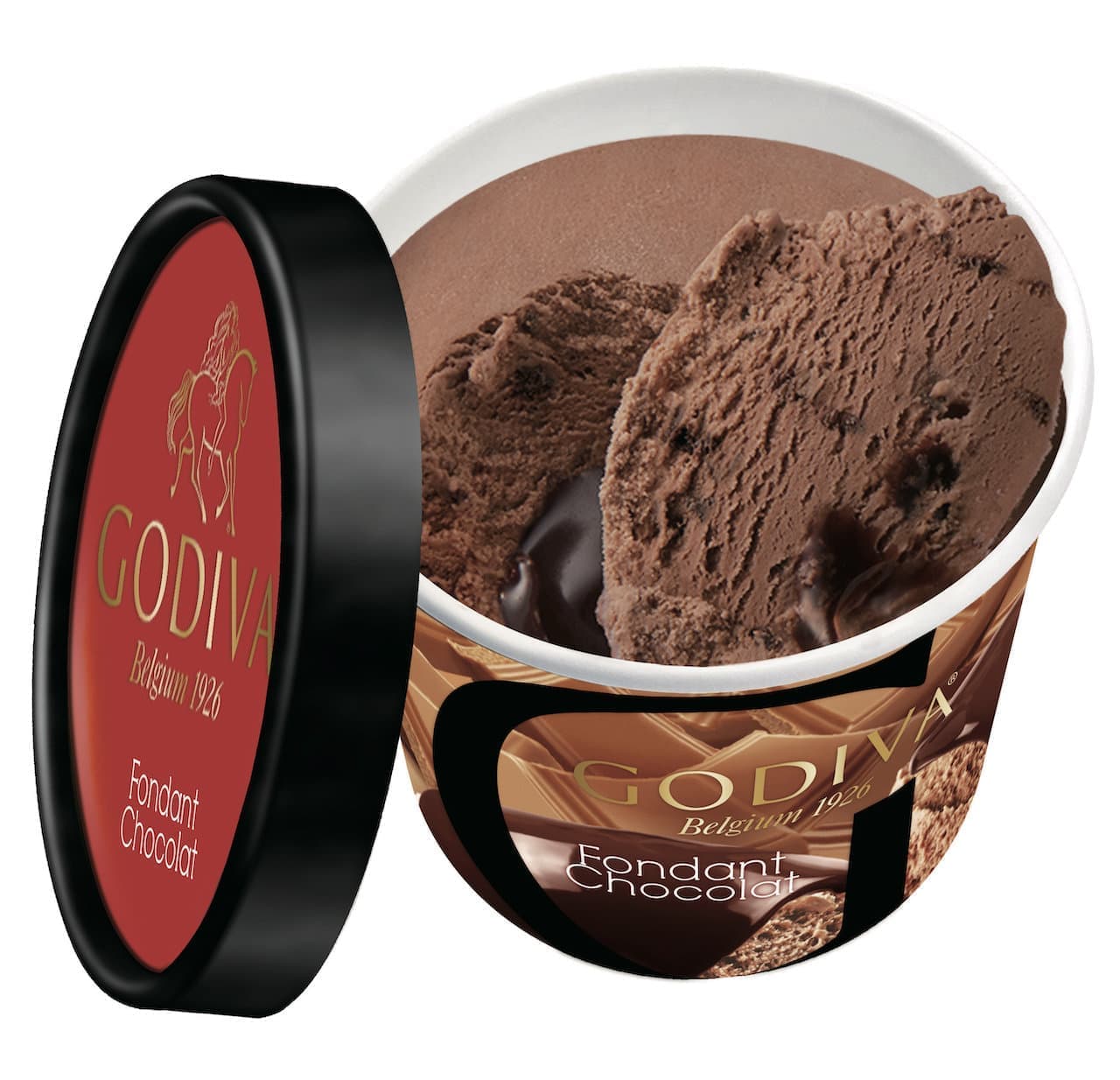Godiva Cup Ice Cream "Fondant Chocolat