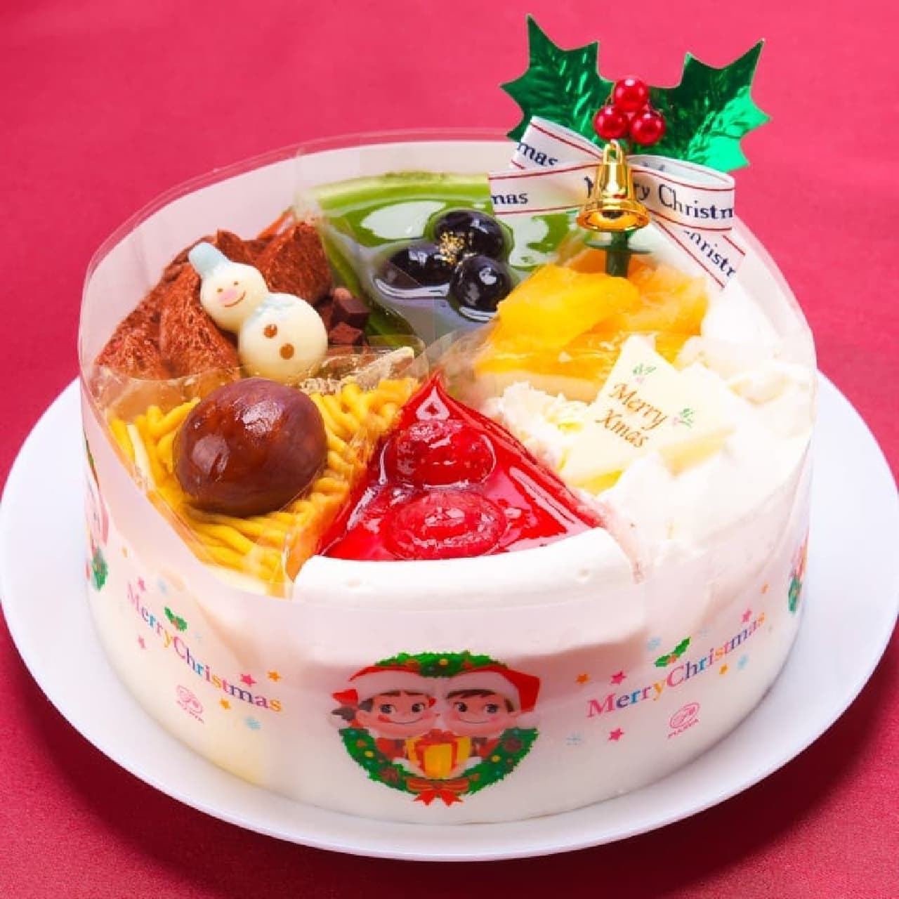 Fujiya "Christmas 6 Kinds of Sweets Collection".