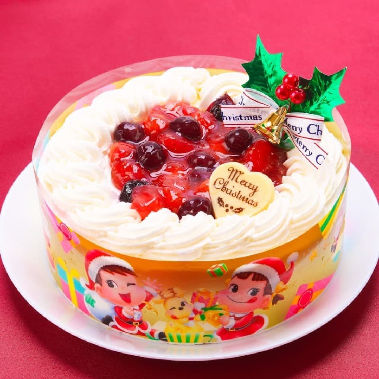 Fujiya "Christmas 3 Kinds of Berry Shortcake".