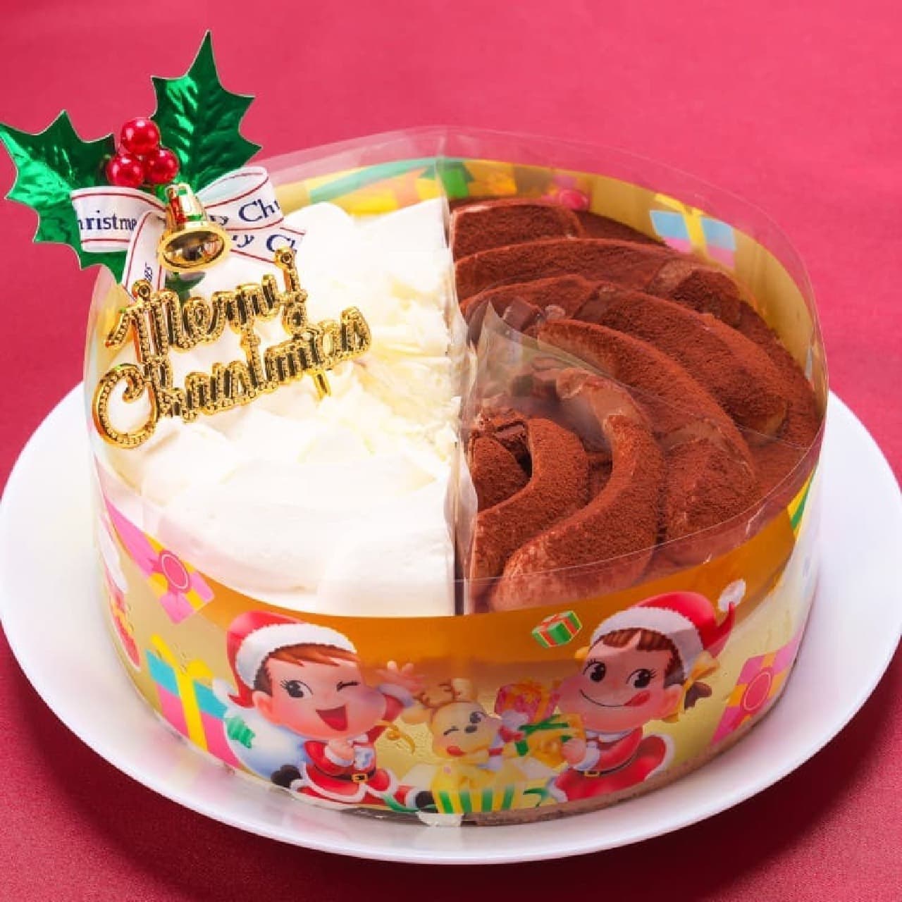 Fujiya "Christmas Sugar-Free 2 Kinds Assorted Cakes".