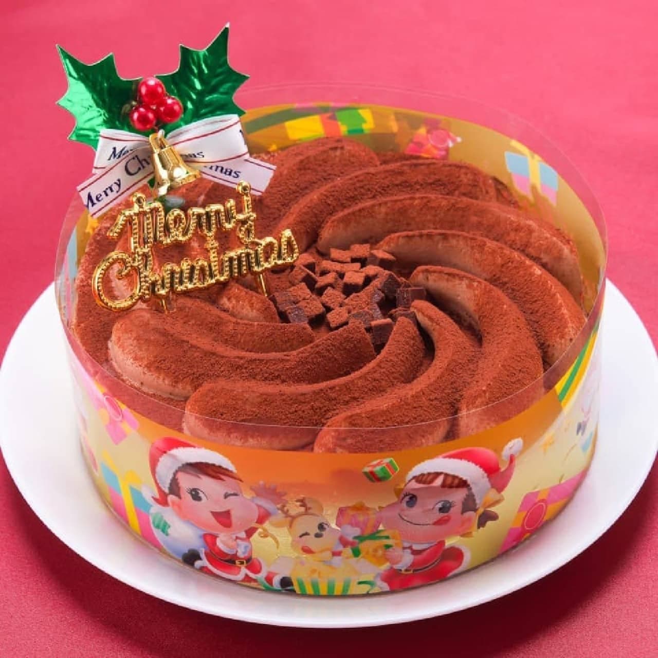 Fujiya "Christmas Sugar-Free Chocolate Raw Cake".