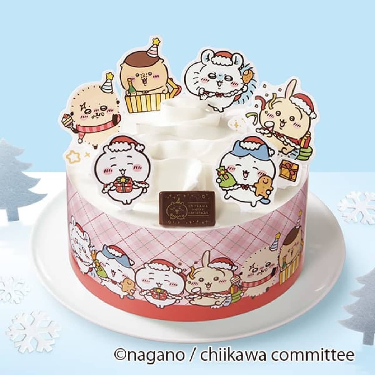 ファミリーマート「ちいかわ クリスマス★パーティーケーキ」